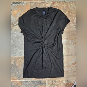 Medium GAP Womens knot TSHIRT DRESS